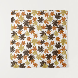 Tenture Grunge Leaf : Motif Arrière - plan sans couture.