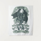 Tenture Guerrier druide (Devant)