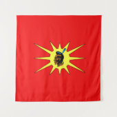 Tenture Guerrier mohawk (Devant)