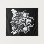 Tenture Guerrier viking barbu (Devant (Horizontal))