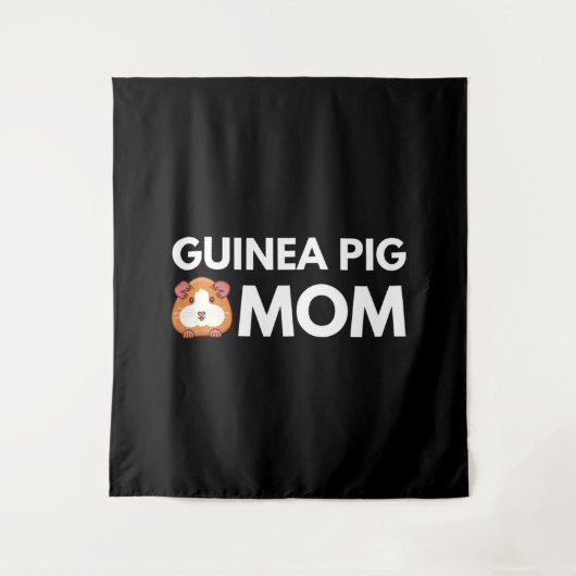 Tenture Guinée - Maman au porc (Devant)