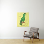 Tenture Guinée turaco bird cartoon (En situation)