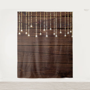 Tenture Guirlandes Lumineuses Tendances & Photobooth en Bo