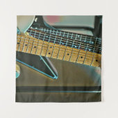 Tenture guitar gift for fathers day (Devant (Horizontal))