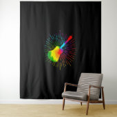 Tenture Guitar Lake Shadow (En situation)