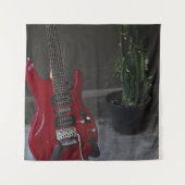 Tenture Guitare acoustique cool (Devant)