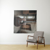 Tenture Guitare basse Cool (En situation (horizontale))