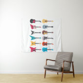 Tenture Guitare électrique (En situation (horizontale))