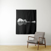 Tenture Guitare naturelle (En situation)