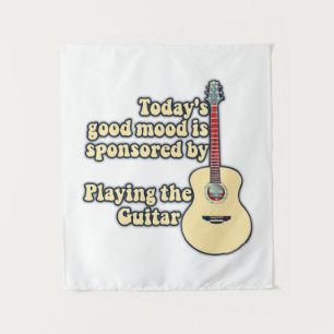 Tenture guitare positive inspirationnelle