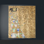 Tenture Gustav Klimt - Attente, Stoclet Frieze<br><div class="desc">L'Arbre de Vie,  Frise Stoclet,  Attente - Gustav Klimt,  Carton,  1909</div>