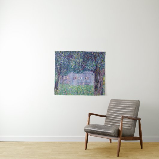 Tenture Gustav Klimt - Ferme en Haute-Autriche (En situation (horizontale))