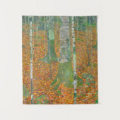 Tenture Gustav Klimt - Forêt de Birch (Devant)