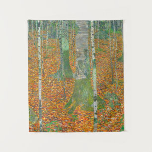 Tenture Gustav Klimt - Forêt de Birch
