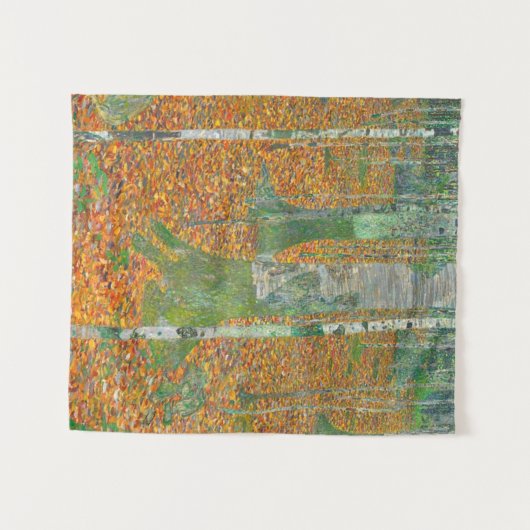 Tenture Gustav Klimt - Forêt de Birch (Devant (Horizontal))