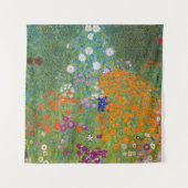 Tenture Gustav Klimt - Jardin des fleurs (Devant)