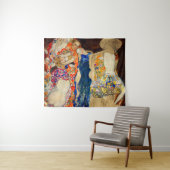 Tenture Gustav Klimt - La mariée (inachevée) (En situation (horizontale))