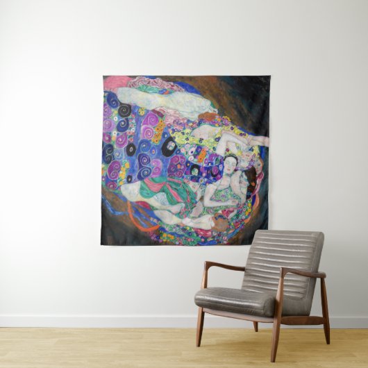 Tenture Gustav Klimt - La Vierge (En situation (horizontale))