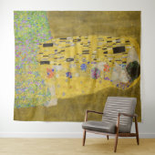 Tenture Gustav Klimt - Le baiser (En situation (horizontale))