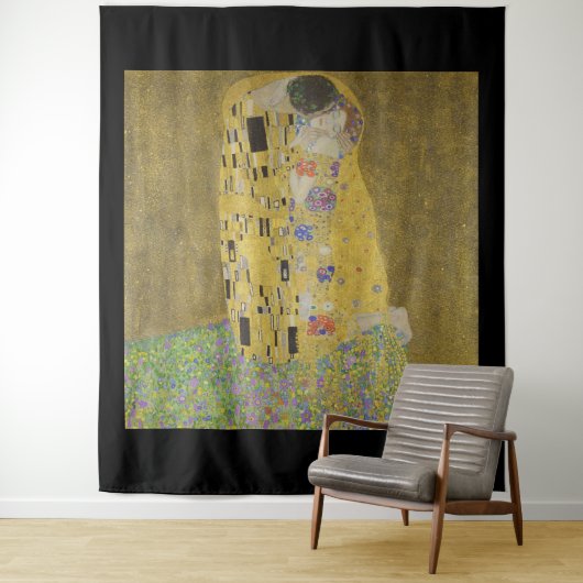 Tenture Gustav Klimt, Le Baiser (En situation)