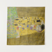 Tenture Gustav Klimt - Le baiser (Devant (Horizontal))