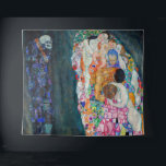 Tenture Gustav Klimt - Mort et vie<br><div class="desc">Décès et vie - Gustav Klimt,  Huile sur toile,  1910-1915</div>