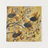 Tenture gustav klimt Rustic Pinecone Holiday Winter Bathro (Devant (Horizontal))