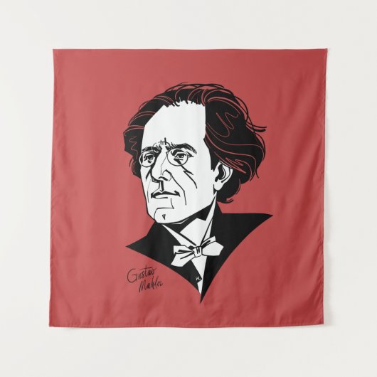 Tenture Gustav Mahler (Devant)