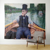 Tenture Gustave Caillebotte - Bateau (En situation (horizontale))