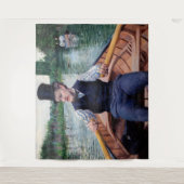 Tenture Gustave Caillebotte - Bateau (Devant)