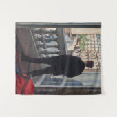 Tenture Gustave Caillebotte - Homme à la fenêtre (Devant (Horizontal))