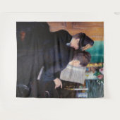 Tenture Gustave Caillebotte - La Leçon de piano (Devant (Horizontal))