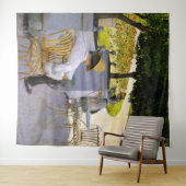 Tenture Gustave Caillebotte - Les Orangers (En situation (horizontale))