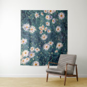 Tenture Gustave Caillebotte - Lit de marguerites, détails (En situation)