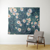 Tenture Gustave Caillebotte - Lit de marguerites, détails (En situation (horizontale))