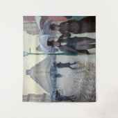 Tenture Gustave Caillebotte - Paris Street ; Rainy Day (Devant)