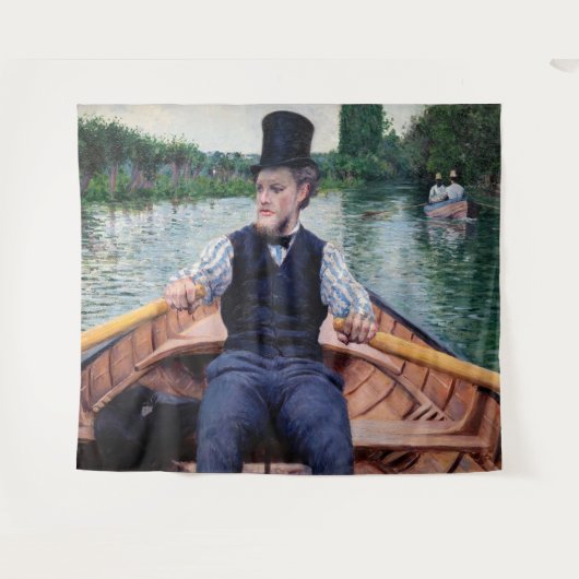 Tenture Gustave Caillebotte - Partie de bateau (Devant (Horizontal))