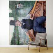 Tenture Gustave Caillebotte - Partie de bateau (En situation)