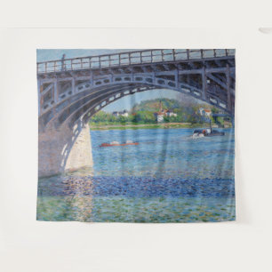 Tenture Gustave Caillebotte - Pont à Argenteuil & Seine