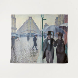 Tenture Gustave Caillebotte - Rue de Paris ; Temps de plui