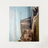 Tenture Gustave Courbet - Falaises à Etretat après la temp (Devant)