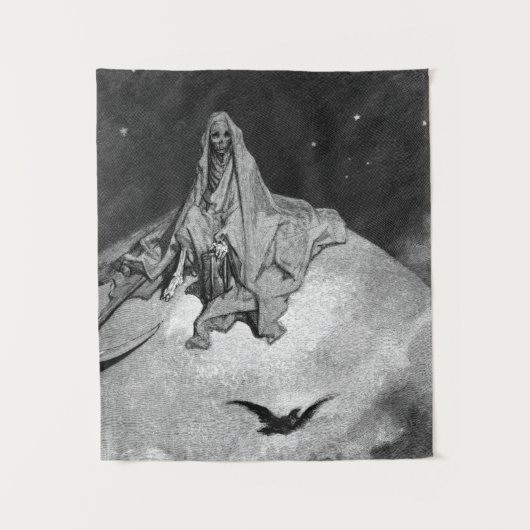 Tenture Gustave Dore - Le Corbeau (Devant)