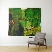 Tenture H Rousseau "Bouffons joyeux" (En situation (horizontale))