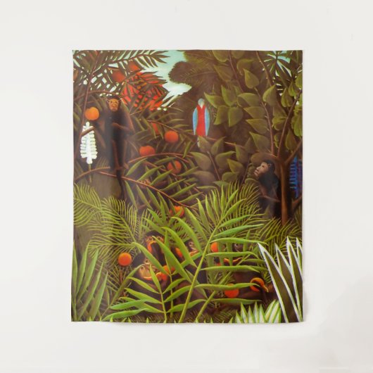 Tenture H Rousseau "Paysage exotique" (Devant)