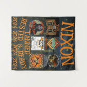 Tenture Hâlé Reposé & Prêt NIXON 2024 Président (Devant (Horizontal))