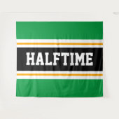 Tenture HALFTIME Fun Athletic Vert clair Bright Black Stri (Devant (Horizontal))