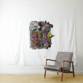 Tenture Halloween animal (En situation (horizontale))