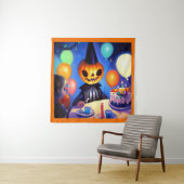 Tenture Halloween - Anniversaire 2 (En situation)
