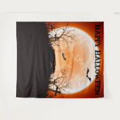 Tenture Halloween Bat Social Graveyard Fond photo (Devant (Horizontal))