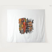 Tenture Halloween Boo (Devant (Horizontal))